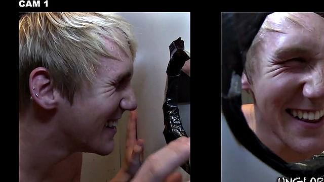 Real sr8 fooled into giving facial to man after gloryhole BJ