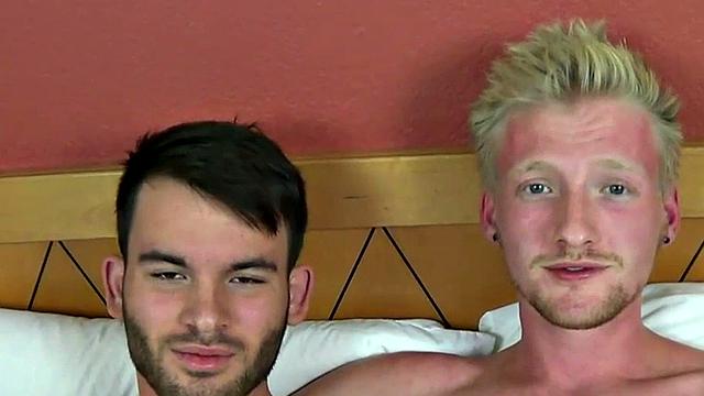 Felching bearded jock breeding loving blond