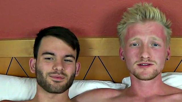 Felching bearded jock breeding loving blond