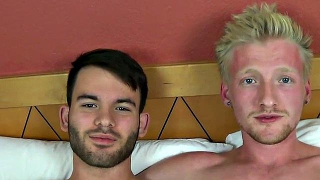 Felching bearded jock breeding loving blond