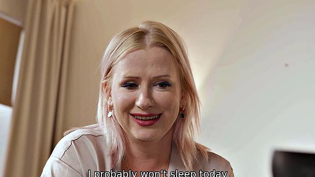 SHAME4K. Stud fucks mature teacher who is at the same time webcam model