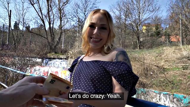 Tattooed slut banged by huge dick in wet pussy hole