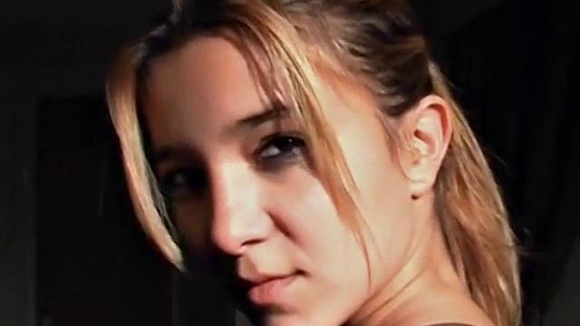 Sexy bald chick takes it from behind in the bedroom like a pro