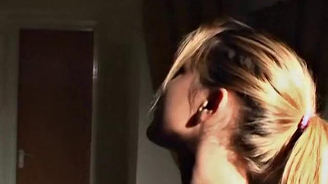 Sexy bald chick takes it from behind in the bedroom like a pro