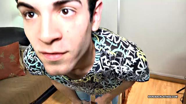 Our featured solo boy of the week is slim and smooth bottom boy Swan. It doesn't take long for him to strip naked and show the double-headed dildo he'll be using.