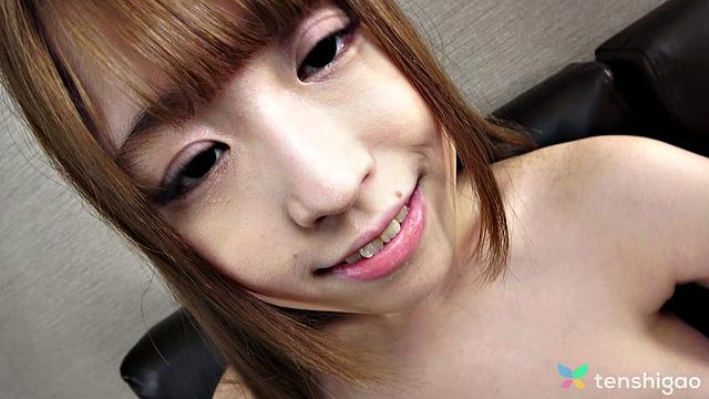 Natsu Ogura makes a video for her daddy to watch