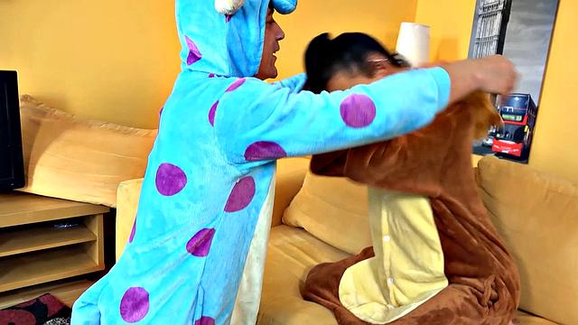 Watch these kinky Czech babes get down and dirty in a VIP4K pajama party