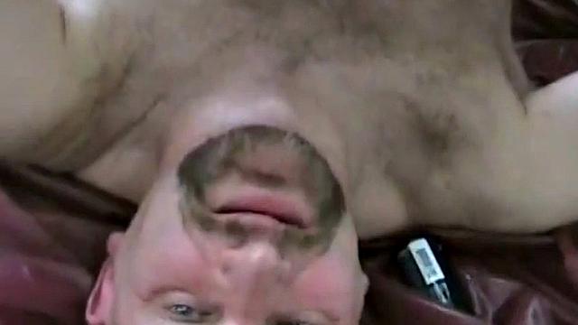 German barebacking stud fucks nympho in anal hole