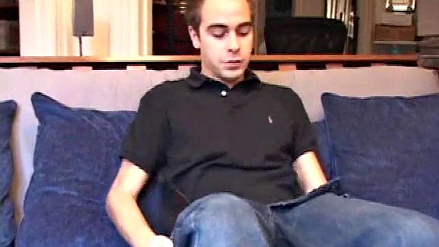 Straight Vincenzo Jerking Off