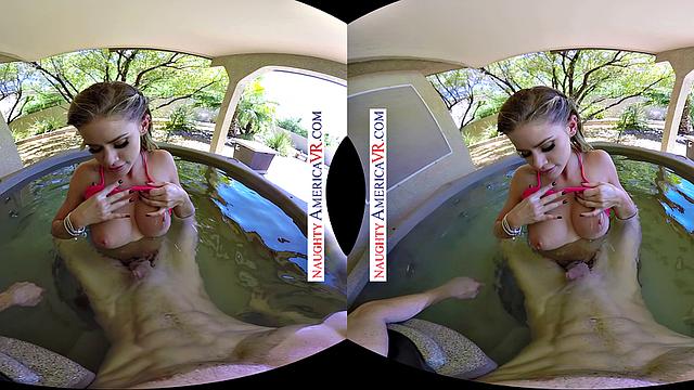 Your pornstar Jessa Rhodes is horny, wet, and ready for your thick cock