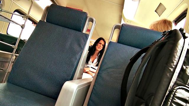 First She Rides The Train, Then My Dick