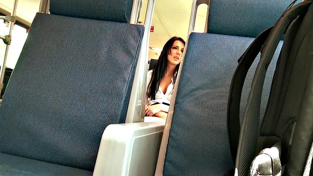 First She Rides The Train, Then My Dick