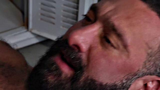 FamilyCreep - Hairy Stepdad Fills Stepson's Ass With Huge Cock