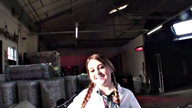 Ben Dover breaks in teen newbie