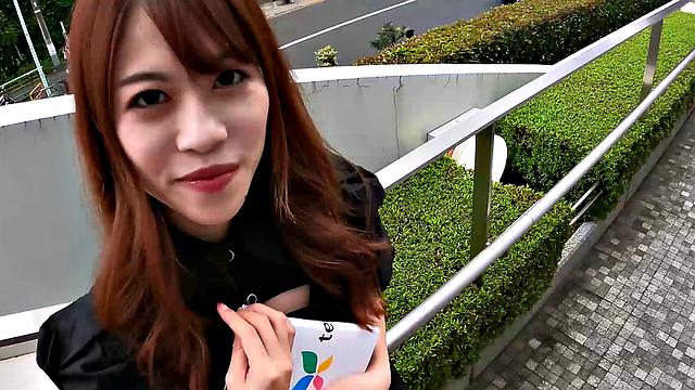 Cheating Japanese housewife amateur, Kana Mogami