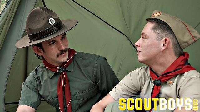 SCOUT LANDON - Setting Up Shelter