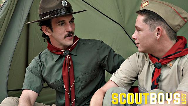 SCOUT LANDON - Setting Up Shelter