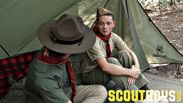 SCOUT LANDON - Setting Up Shelter