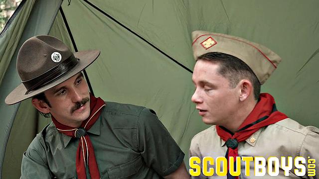 SCOUT LANDON - Setting Up Shelter