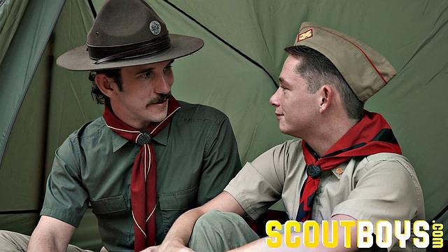 SCOUT LANDON - Setting Up Shelter