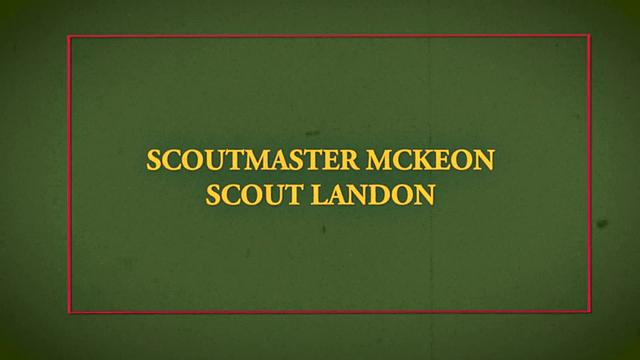 SCOUT LANDON - Setting Up Shelter