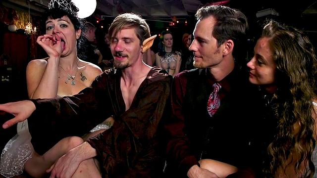 Cheerleader slut gets spanked and fingered in public for voyeurs with a kinky twist