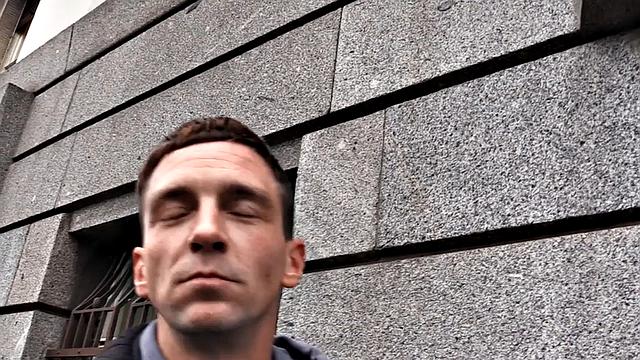 Straight Euro guy gets fucked in his ass for cash till facial