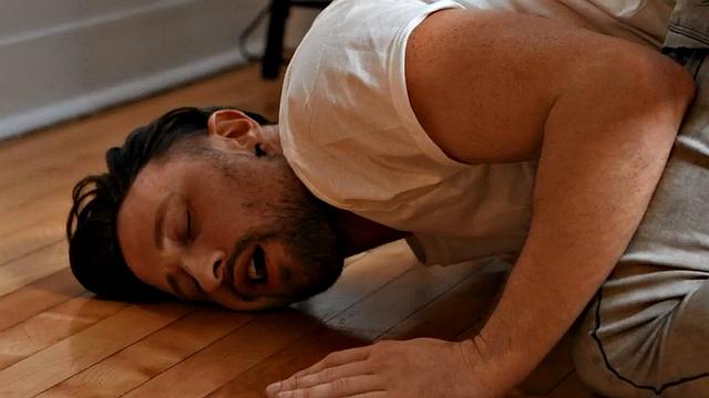 Twink deepthroats inked pierced jock before barebacking