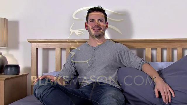 Scott Foden finds out gay first times can be a handful, but his smile says he might just enjoy the challenge