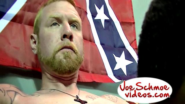 Chris Takes on a Huge Black Cock - Dametry and Chris