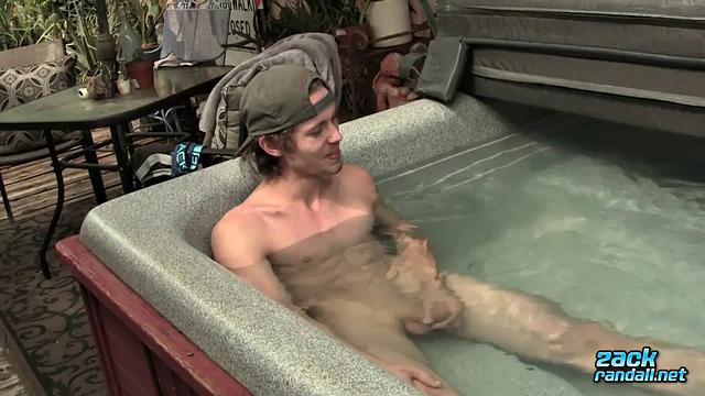 Derrick Dickem Swings Balls & Spurts Cum