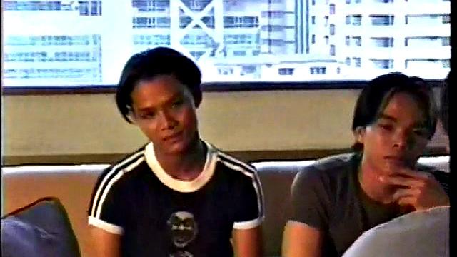 Naughty busty Asians 3some