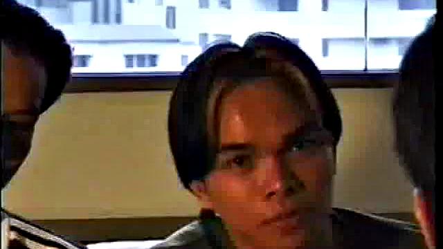 Naughty busty Asians 3some