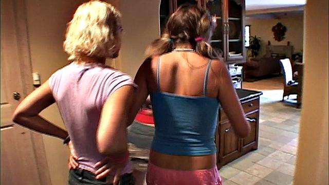 naughty teen lesbians foreplay