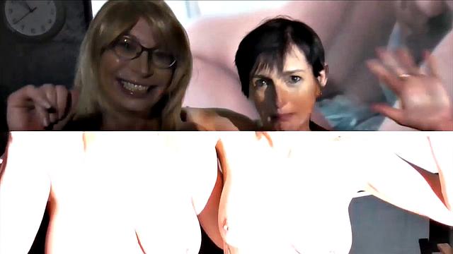 Busty British Housewife BarbySlut in cum-splattered gangbang