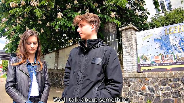 HUNT4K. Girl gets back at boyfriend who has no money so she makes it