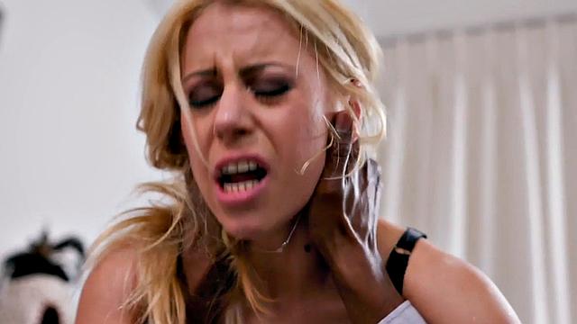 Amateur IR anal MILF fucked by BBC after cocksucking