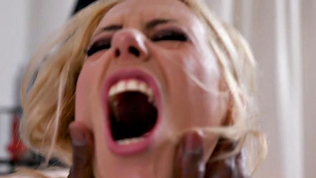 Amateur IR anal MILF fucked by BBC after cocksucking