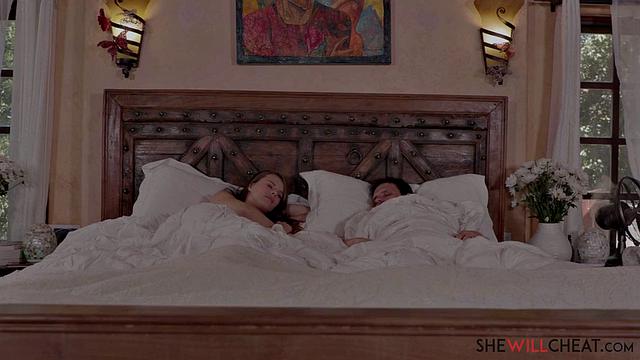 Jillian Janson cheats on her hubby with Aidra Fox and makes him watch