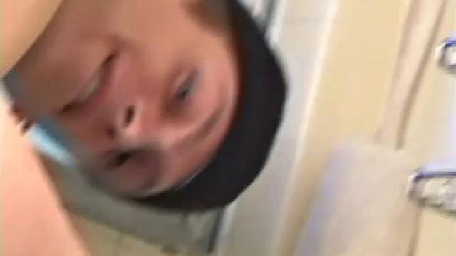 In this solo jerk off scene, young Shane takes a bath to relax. After spreading his butt cheeks, so we can get a good look, Shane gets comfortable in the tub and shoves a purple dildo deep inside.