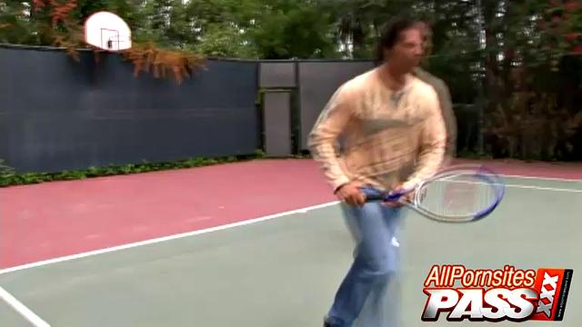 Sexy Pornstars Taking Turns on Cock