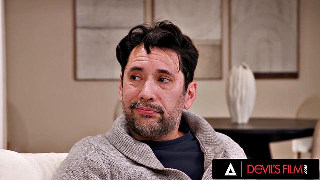 DEVILS FILM - River Lynn Comes Home Early From Retreat To Give Stepdad Tommy Pistol A Hard Anal Fuck