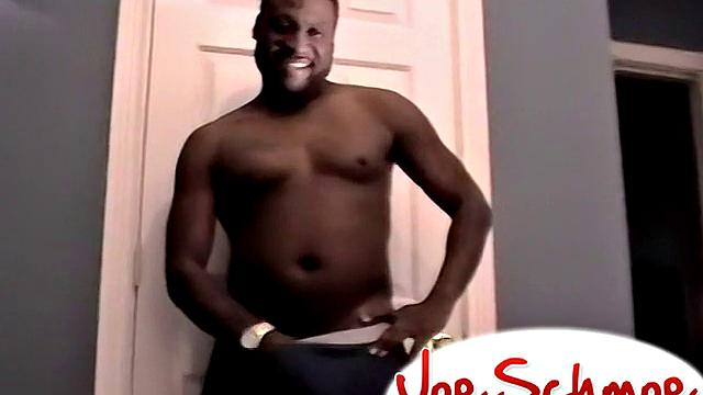Big Black Guy Kel Gets Blown - Kel