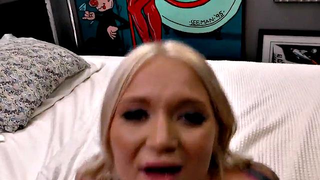 POV slutty bae fucked by big dick in tight pussy hole