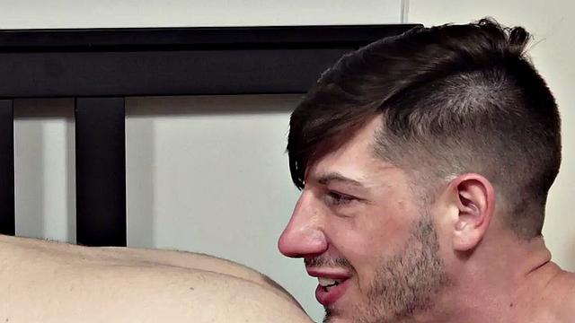 Rimmed 21yo twink barebacked by stud in homemade anal