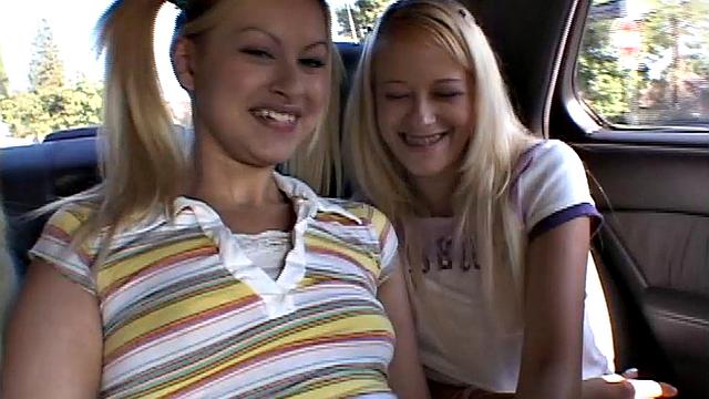 Miltontwin Threesome Play at Car