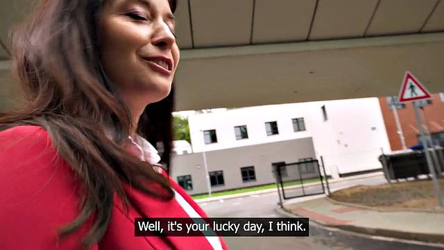 Secretary pussybanged in doggy