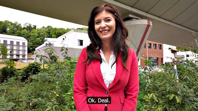 Secretary pussybanged in doggy