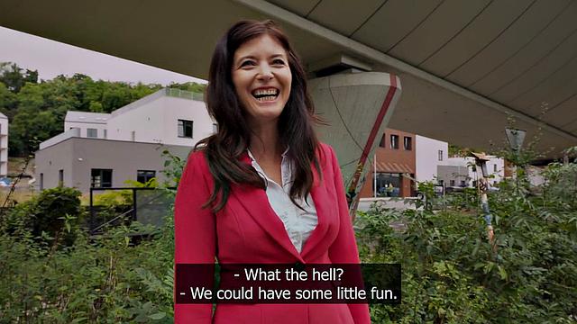 Secretary pussybanged in doggy