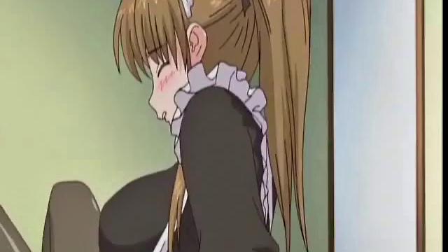 Watch Maid in Panties Pleasuring Master in Animate Toyplay